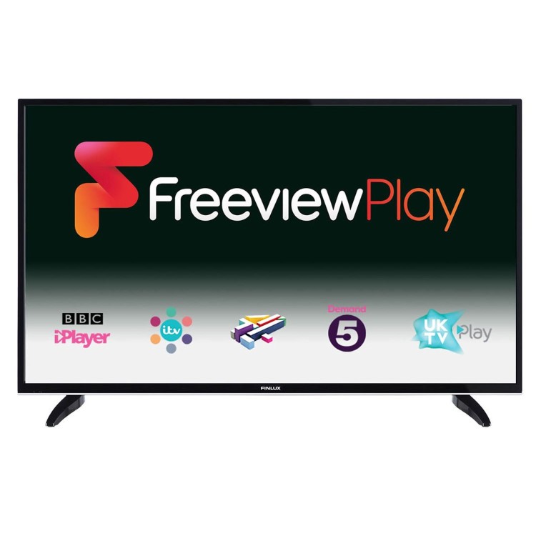 Refurbished Finlux 49" 4K Ultra HD LED Freeview Play Smart TV without Stand