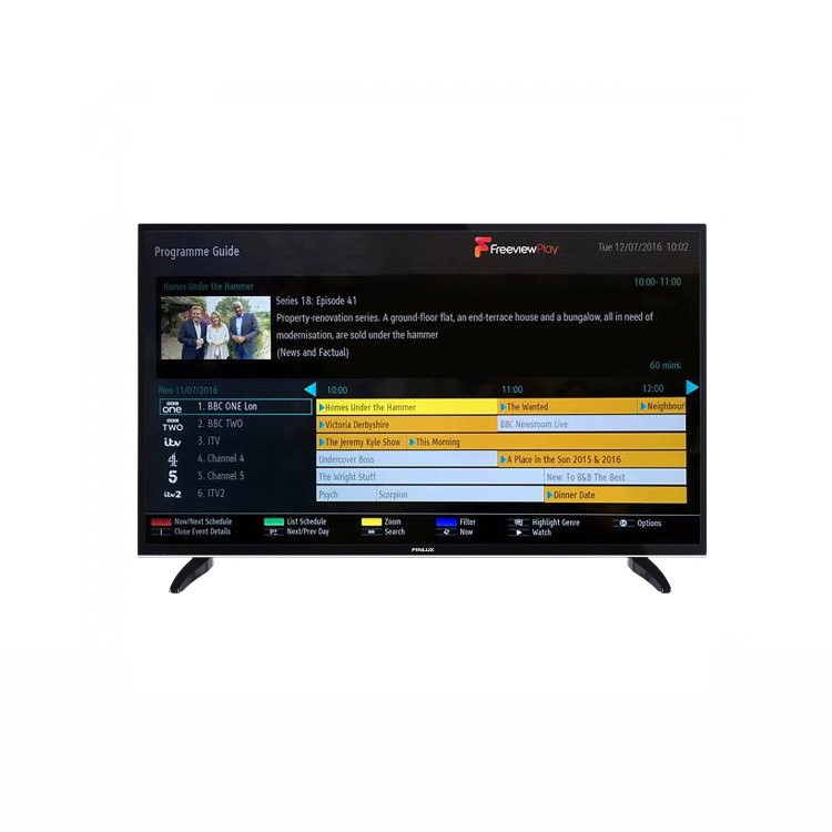 Refurbished Finlux 49" 4K Ultra HD LED Freeview Play Smart TV without Stand