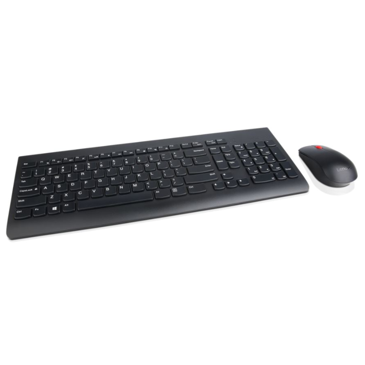 Lenovo Essential Wireless Keyboard and Mouse Combo Black