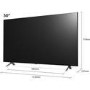 LG Nano80 NanoCell 50 Inch LED 4K HDR Smart TV