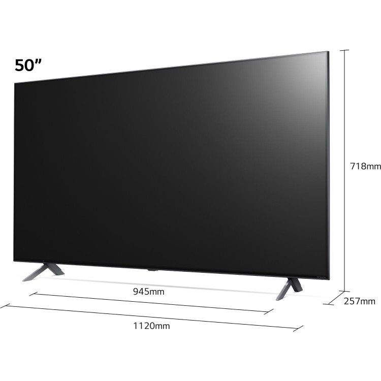 LG Nano80 NanoCell 50 Inch LED 4K HDR Smart TV