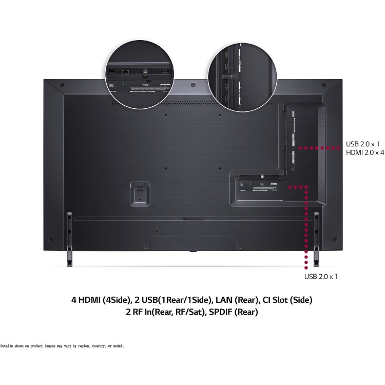 LG Nano80 NanoCell 50 Inch LED 4K HDR Smart TV