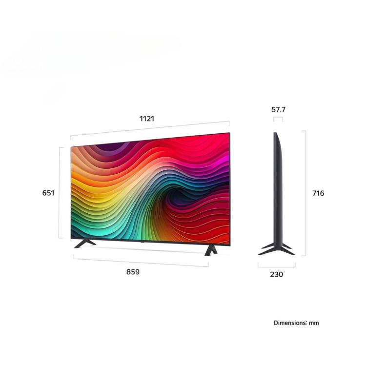 LG NANO81 50 inch Smart 4K Ultra HD NanoCell LED TV