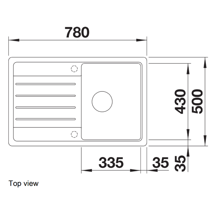 Blanco White Legra 45S Reversible Composite Kitchen Sink & Carena Pull Out Kitchen Mixer Tap