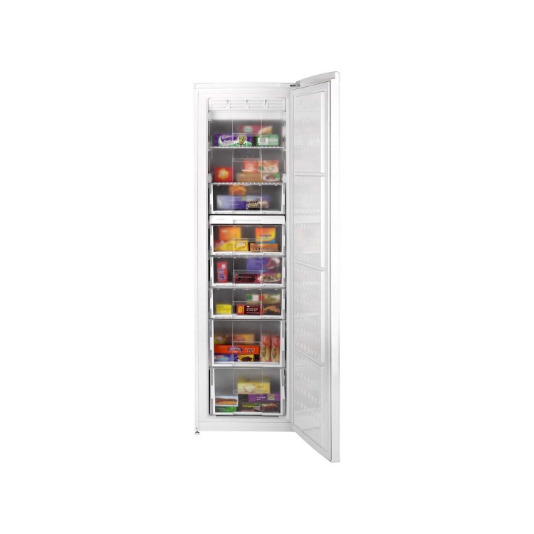 GRADE A2 - Beko TFF577APW 196L 177x55cm Frost Free Freestanding Freezer White