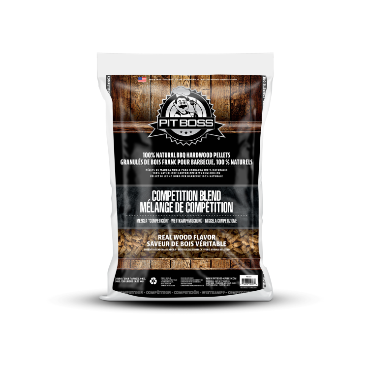 Pit Boss Competition Blend 100% all-natural Hardwood Pellets