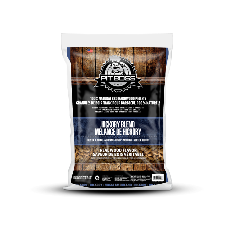 Pit Boss Hickory Blend 100% all-natural Hardwood Pellets