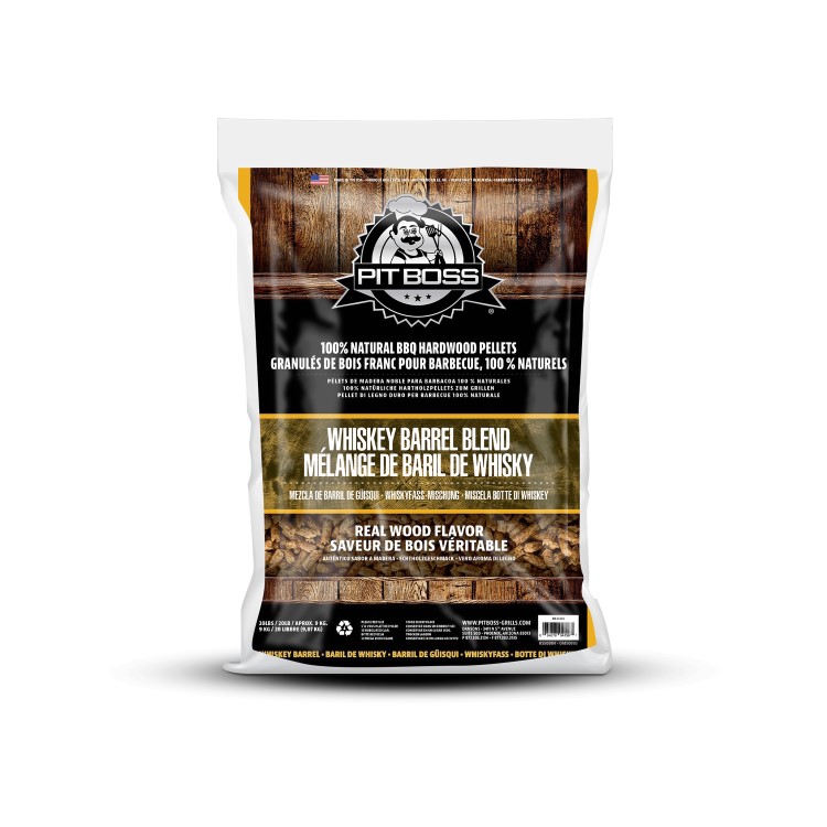 Pit Boss 9kg Hardwood Pellets - Whiskey Blend