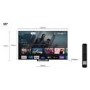 TCL C745K 55 inch Smart 4K Ultra HD Google QLED TV