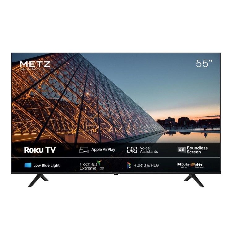 Metz MRD6000 55 inch Smart 4K Ultra HD LED TV with Roku