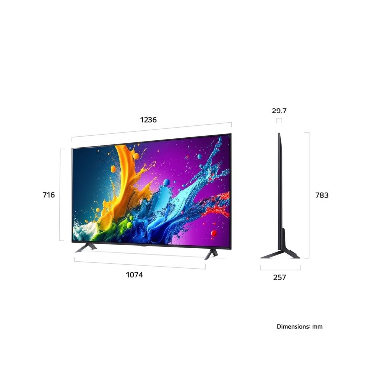 LG QNED80 55 inch Smart 4K Ultra HD LED TV