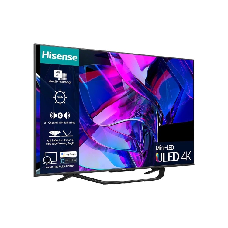 Hisense U7 65 inch 4K Ultra HD Mini LED Smart TV