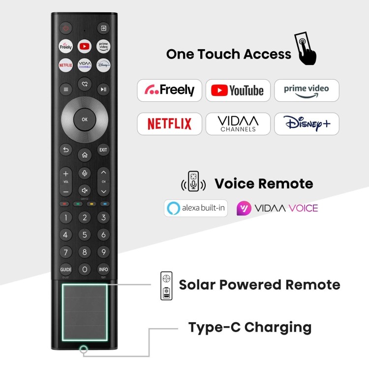 Hisense U7N 55 inch 4K Ultra HD Smart TV