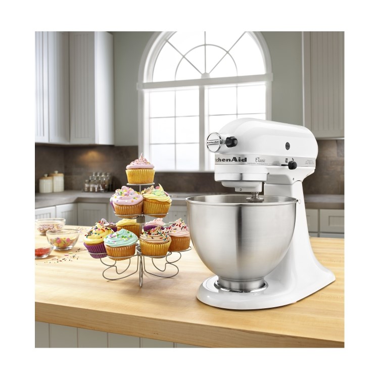 KitchenAid Classic 4.3L Stand Mixer - White