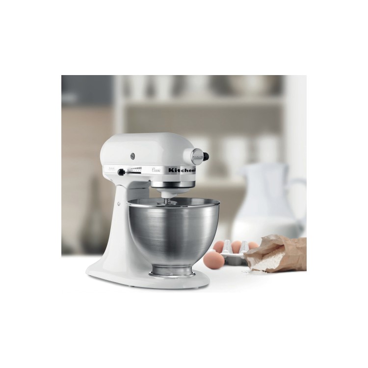 KitchenAid Classic 4.3L Stand Mixer - White