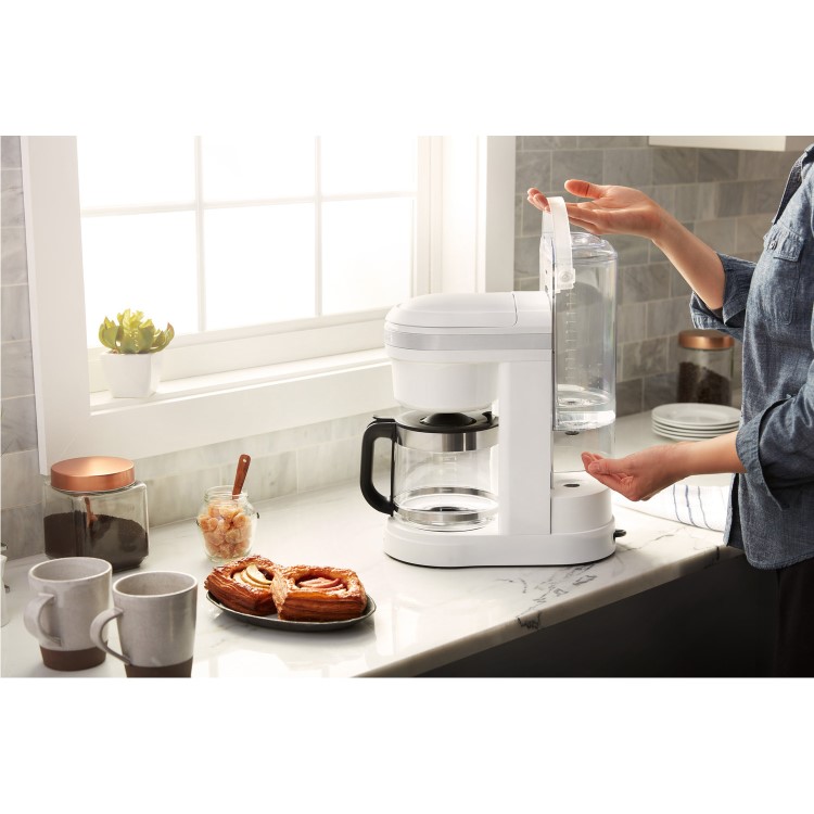 KitchenAid Classic Drip Filter Coffee Machine - White