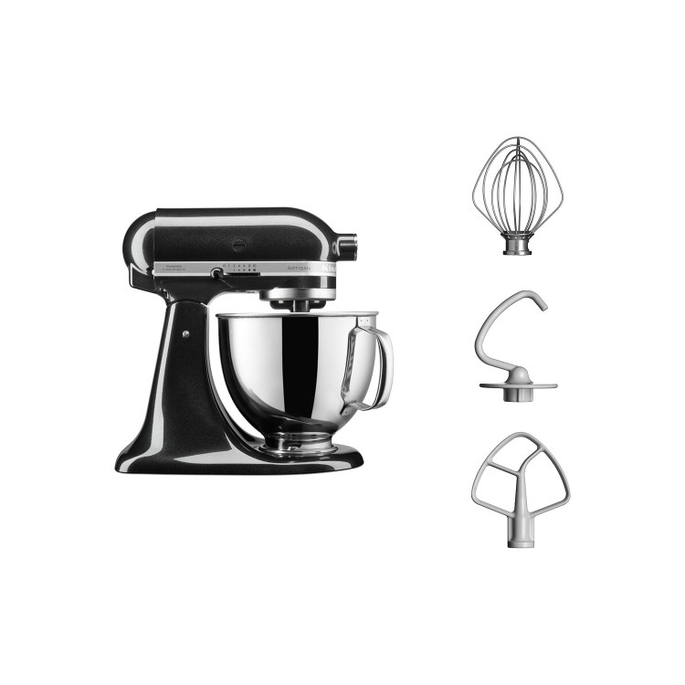 KitchenAid Artisan Stand Mixer with 4.8L Bowl in Onyx Black