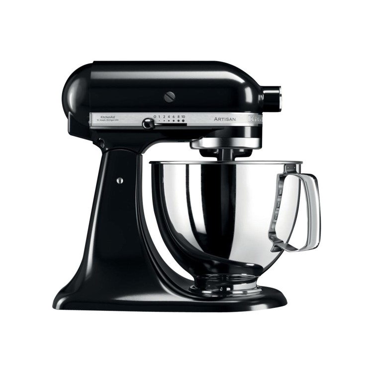 KitchenAid Artisan Stand Mixer with 4.8L Bowl in Onyx Black