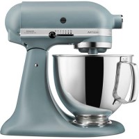 KitchenAid Artisan Stand Mixer with 4.8L & 3L Bowls in Matte Fog Blue