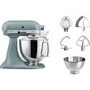 KitchenAid Artisan Stand Mixer with 4.8L & 3L Bowls in Matte Fog Blue