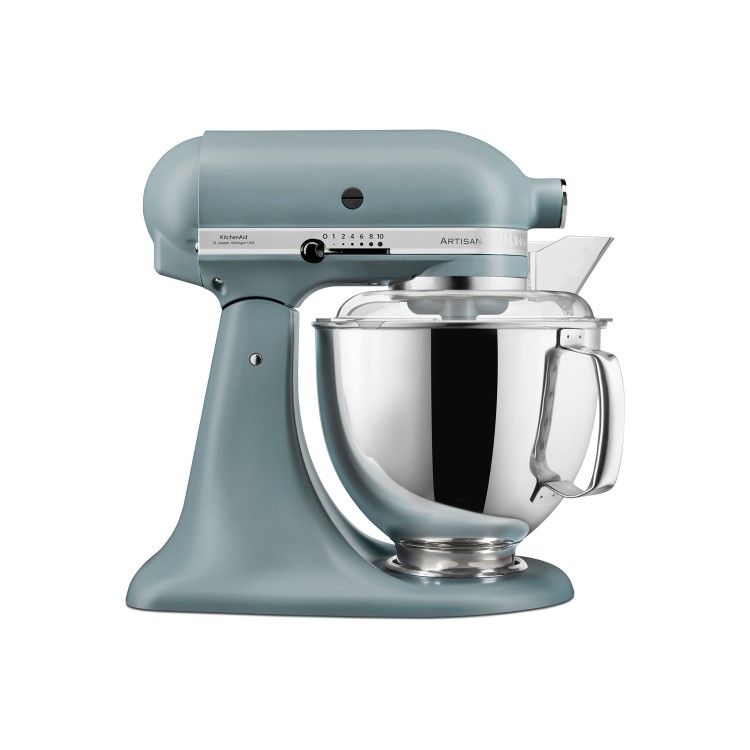 KitchenAid Artisan Stand Mixer with 4.8L & 3L Bowls in Matte Fog Blue