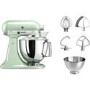 KitchenAid Artisan Stand Mixer with 4.8L & 3L Bowls in Pistachio Green