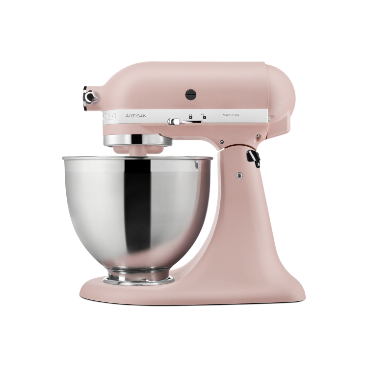 KitchenAid Artisan Stand Mixer with Two-tone 4.8L & 3L Bowls in Pink