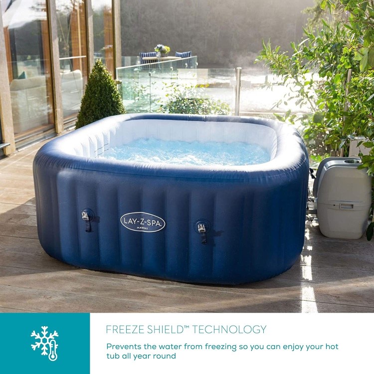 Lay-Z Spa AirJet Hawaii 6 Person Hot Tub