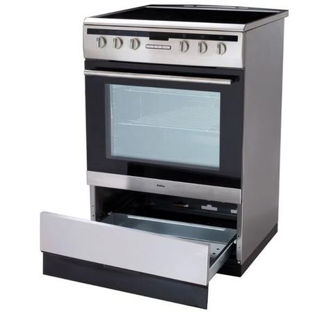 Amica 60cm Electric Cooker - Stainless Steel