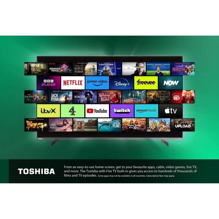 Toshiba QF5D 70 inch Smart 4K Ultra HD QLED Fire TV