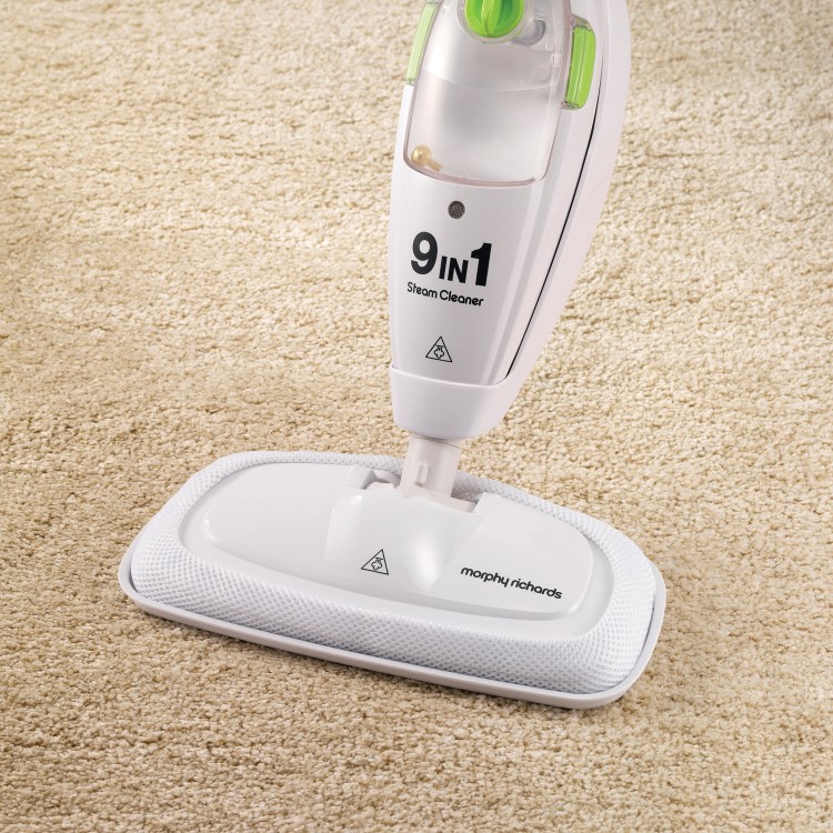 Morphy Richards 720020 9 In 1 Upright & Handheld Steam Cleaner - White