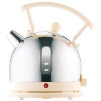 Dualit 72702 1.7lt Cream Cordless Dome Kettle With Window