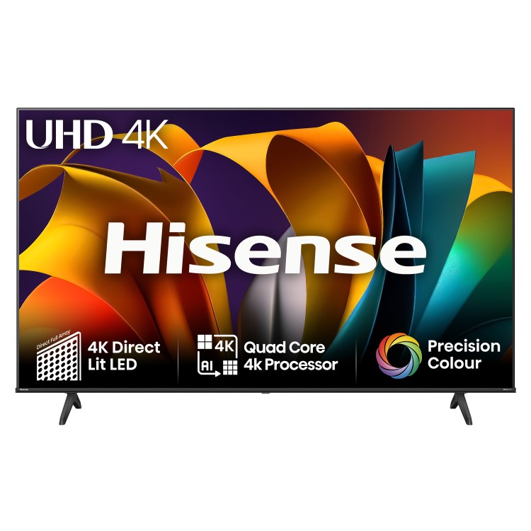 Refurbished Hisense A6N 75" 4K Ultra HD with HDR10 Freeview HD LED Smart TV