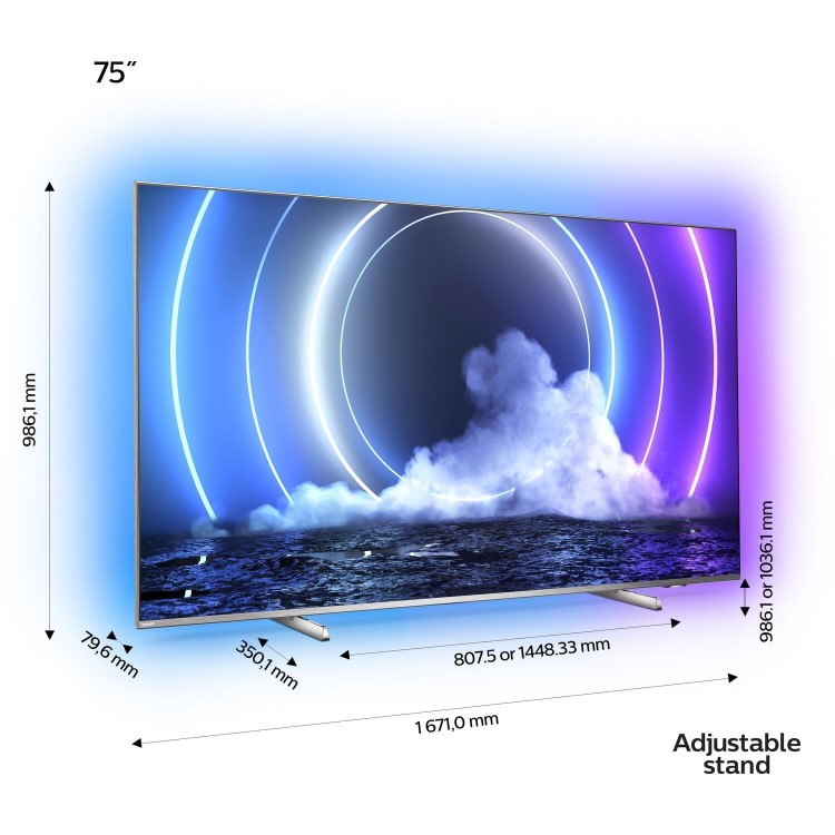 Philips 75" PML9506 4K UHD MiniLED Android TV with 4 sided Ambilight