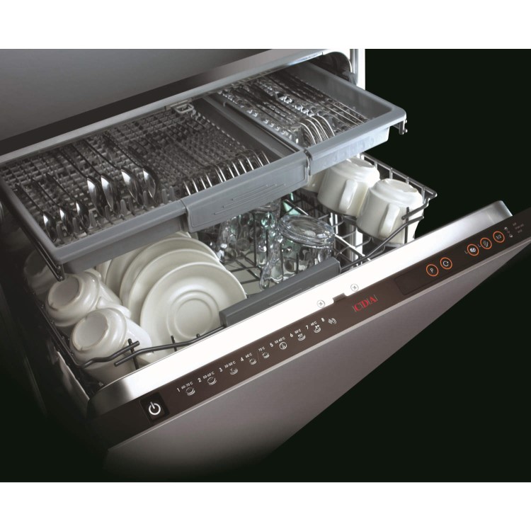 CDA WC600 15 Place Fully Integrated Dishwasher