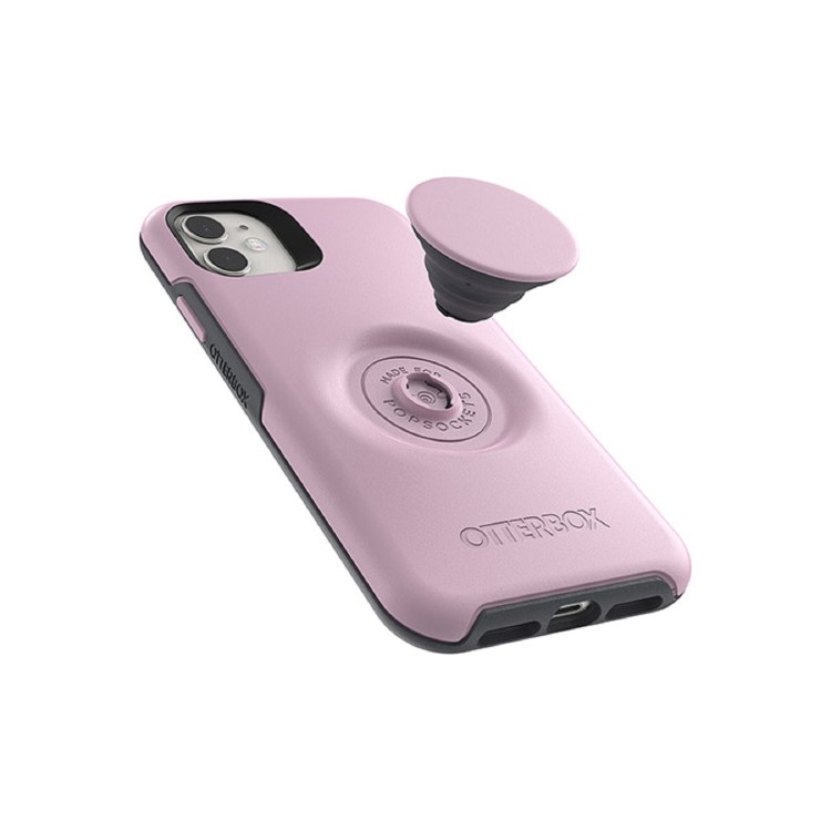 OtterBox Otter+Pop Symmetry PopSocket Case - iPhone 11 - Mauveolous Pink