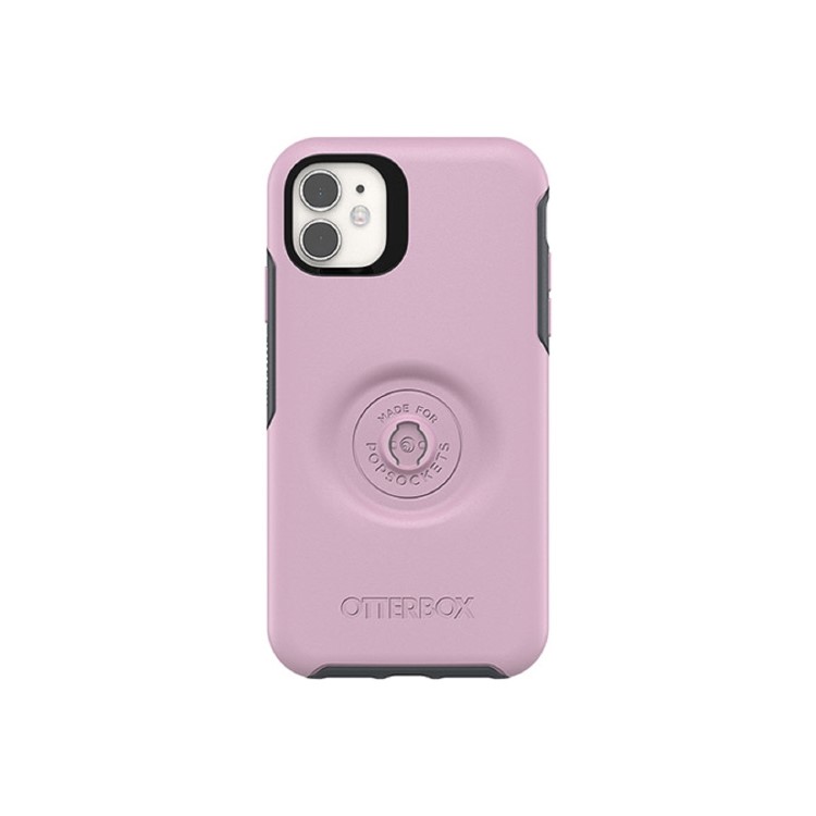 OtterBox Otter+Pop Symmetry PopSocket Case - iPhone 11 - Mauveolous Pink