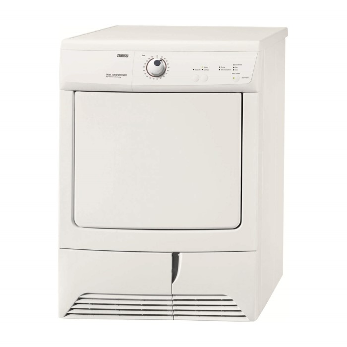 Zanussi Zdc37200w Electronic 7kg Freestanding Condenser Tumble Dryer In White Appliances Direct 3167