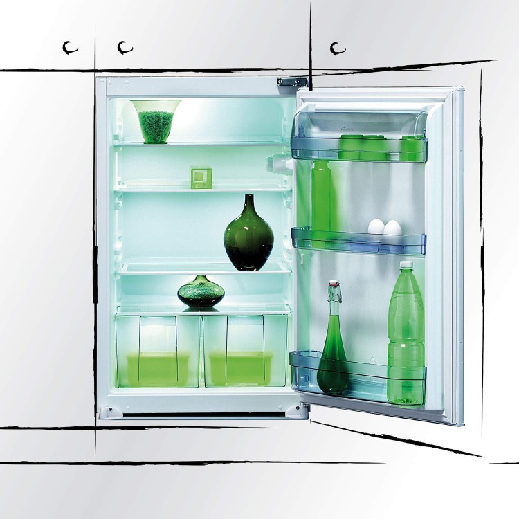 Baumatic BR16.5 In-column Integrated Fridge