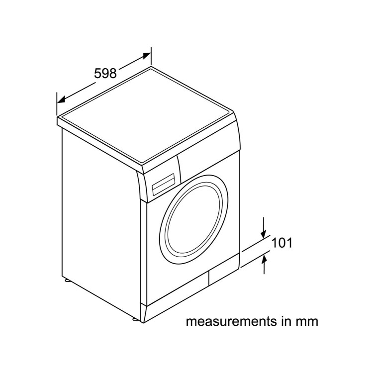 Bosch WAE28167GB Classixx 6kg 1400rpm Freestanding Washing Machine White