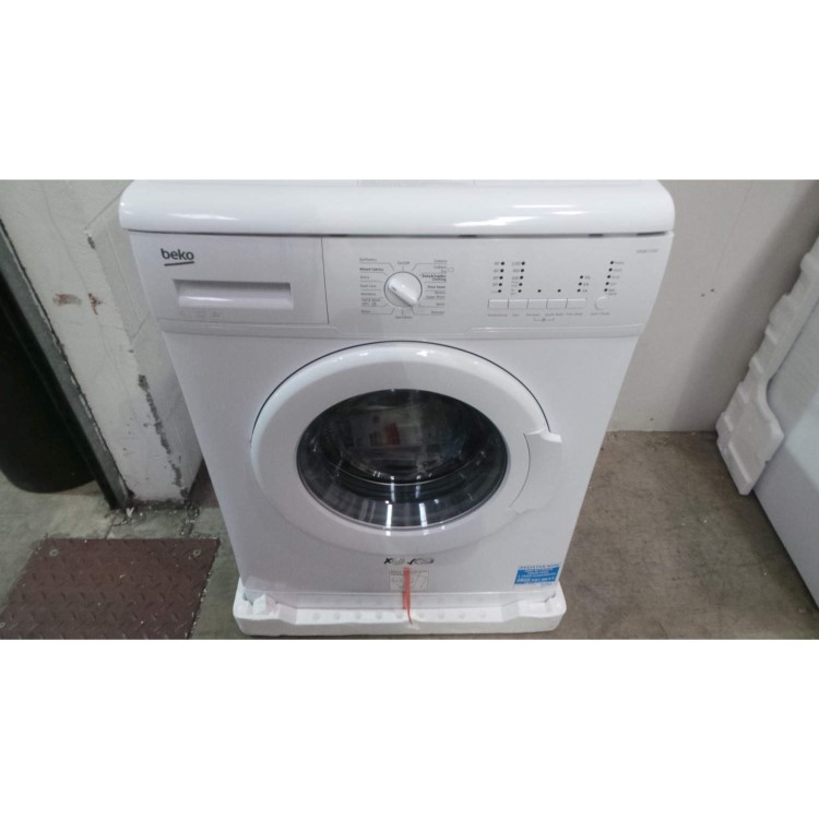 GRADE A3 - Heavy cosmetic damage - Beko WM6120W 6kg 1200rpm Washing Machine - White