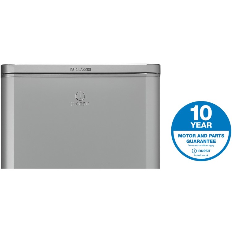 Indesit CAA55SI 55cm Wide 50/50 Split Freestanding Fridge Freezer - Silver