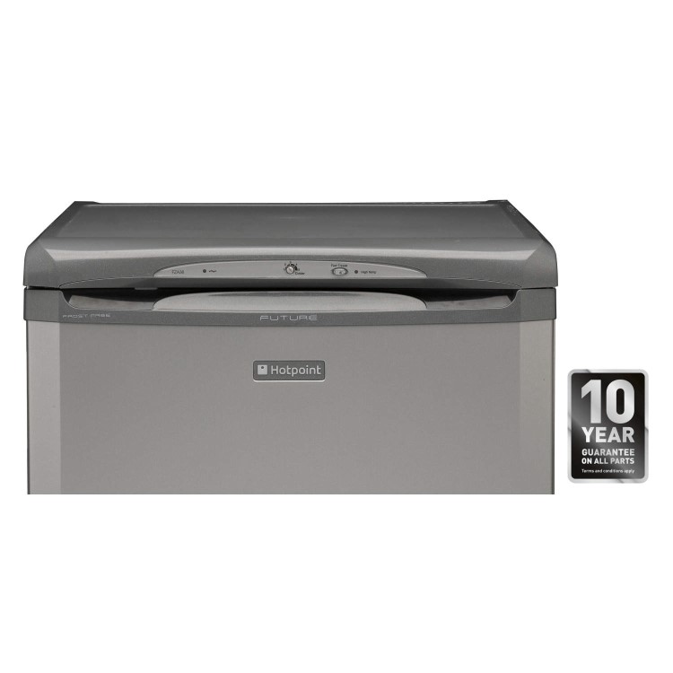 HOTPOINT FZA36G 73 Litre Freestanding Under Counter Freezer Frost Free 60cm Wide - Grey