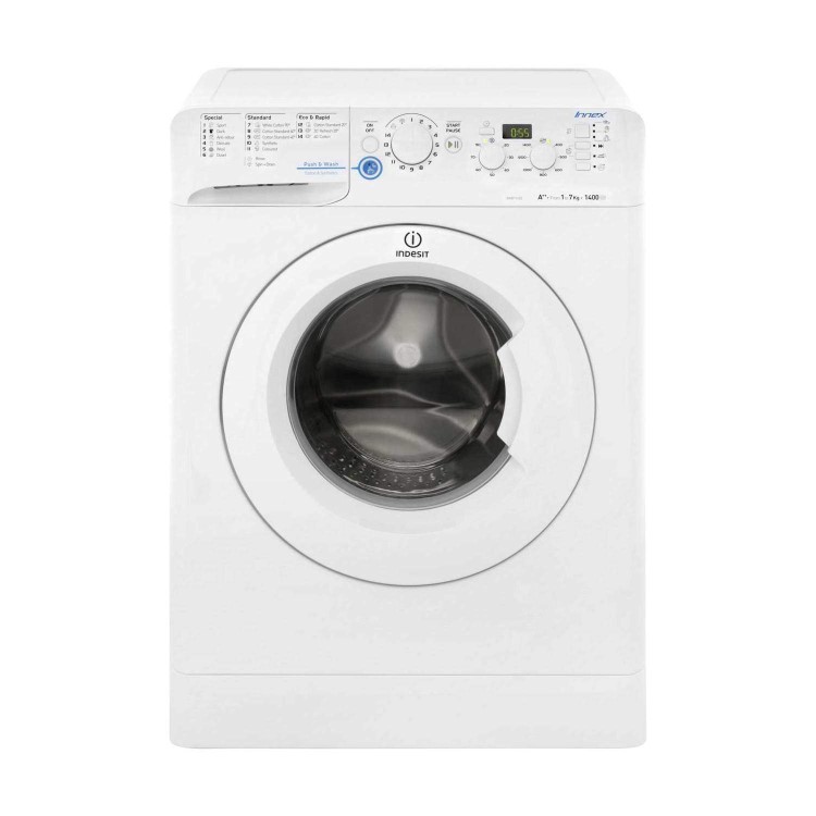 Indesit XWD71452W Innex White 7kg 1400rpm Freestanding Washing Machine