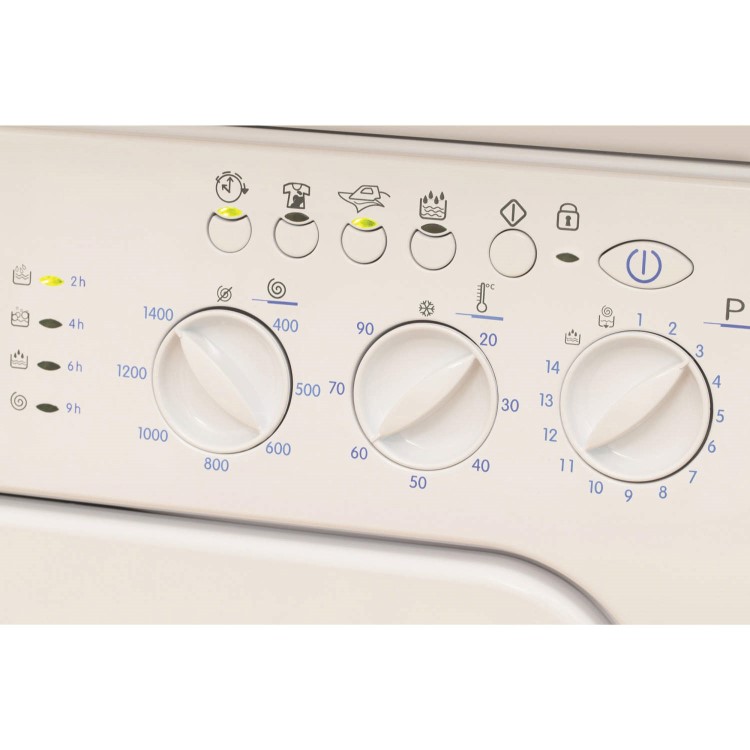 Indesit 7kg 1400rpm Integrated Washing Machine - White