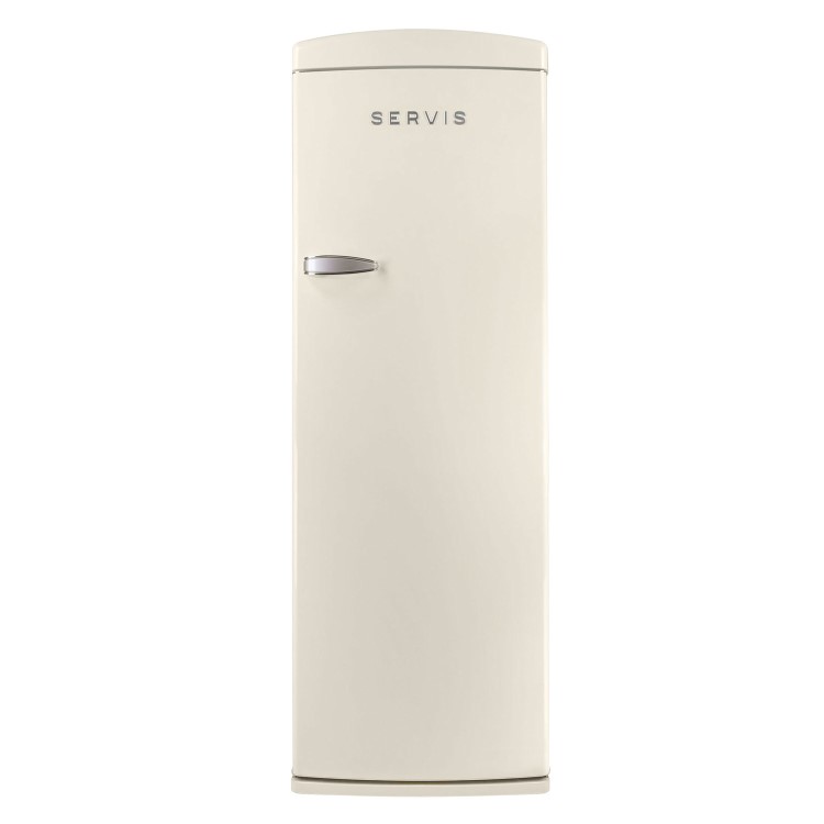 Servis R60170C 61cm Wide Retro Style Freestanding Fridge - Cream