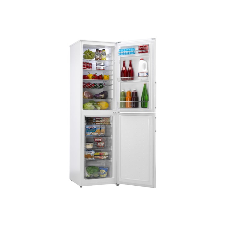 Hoover HVBF5192WHK 281 Litre Freestanding Fridge Freezer 50/50 Split Frost Free 55cm Wide - White