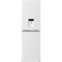 Beko CFG1582DW 166L Frost Free 50/50 Freestanding Fridge Freezer With Water Dispenser White