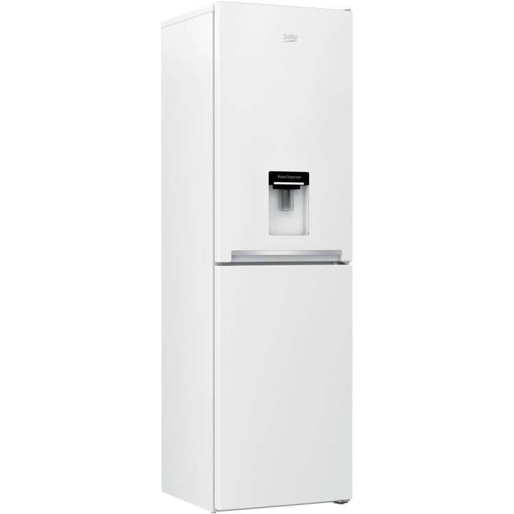 Beko CFG1582DW 166L Frost Free 50/50 Freestanding Fridge Freezer With Water Dispenser White