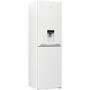 Beko CFG1582DW 166L Frost Free 50/50 Freestanding Fridge Freezer With Water Dispenser White